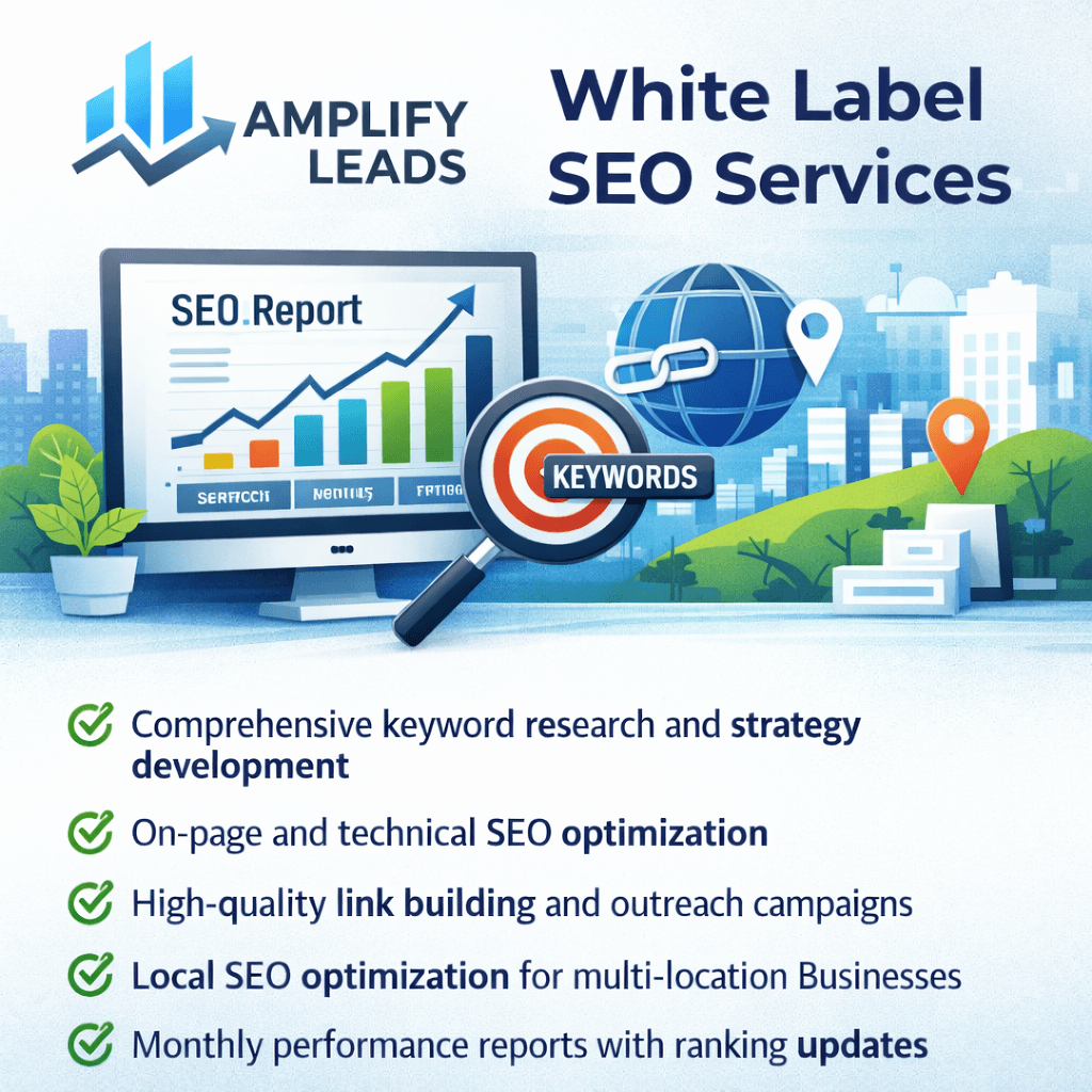 White label SEO services analytics dashboard