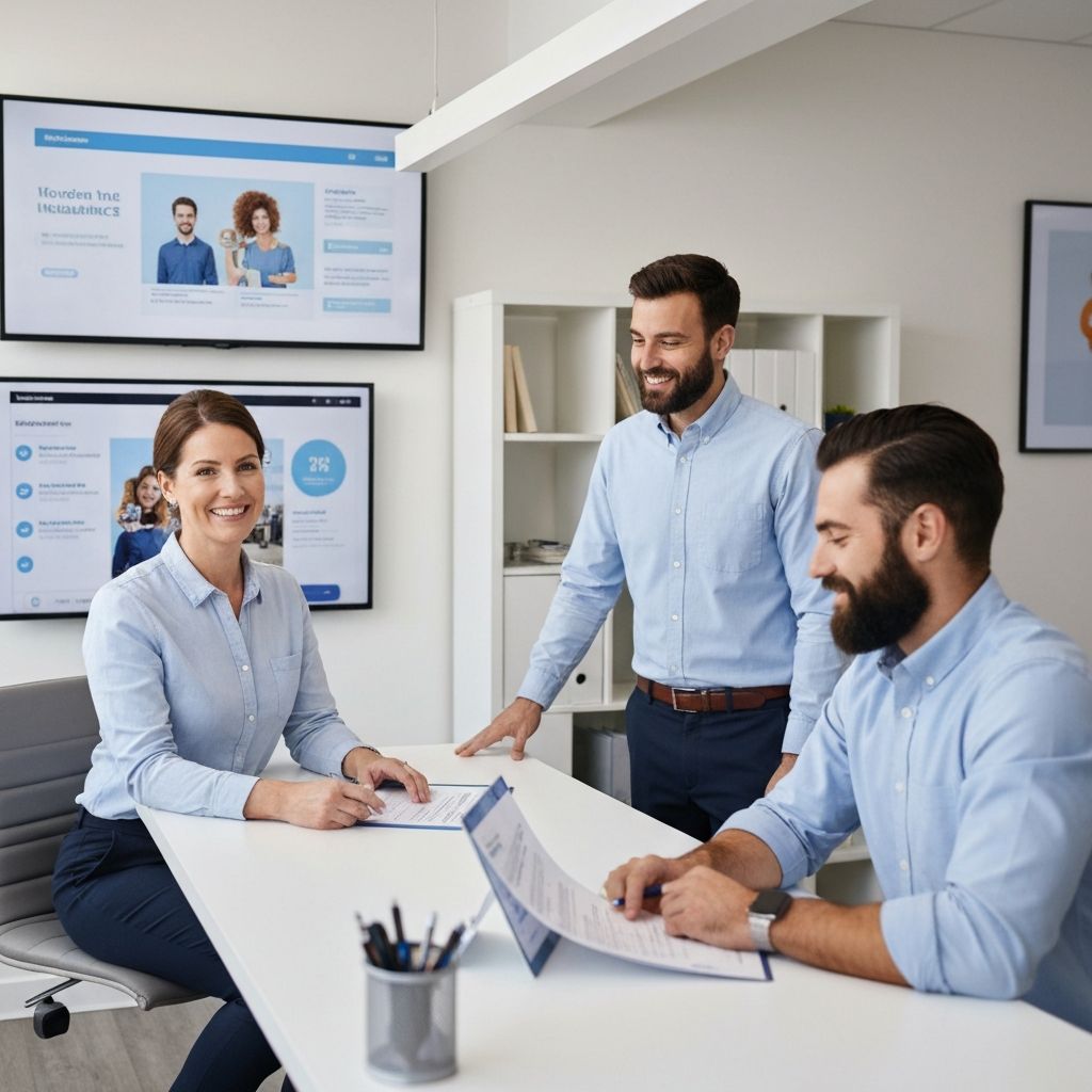 Insurance broker consultation